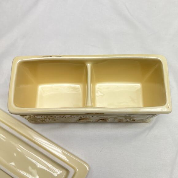 Sur La Table Ceramic Salt Box Spices Box Made in Italy The Art & Soul Of Cooking - Picture 5 of 11